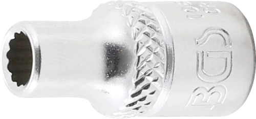 Dugókulcs, tizenkétszögletű | 6,3 mm (1/4") | 3/16"