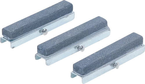 Tartalék szorítópofák honolószerszámhoz BGS 1156 | 50 mm-es pofák | K 220 | 3 darabos