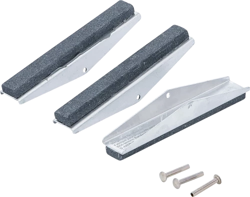 Tartalék szorítópofák honolószerszámhoz BGS 1157 | 100 mm-es pofák | K 180 | 3 darabos