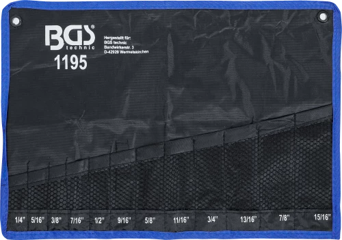 Üres Tetron-táska a BGS 1195-hez