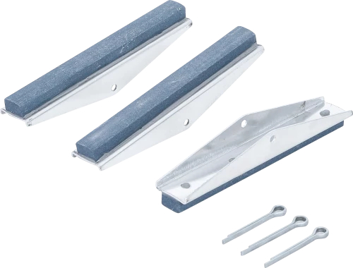 Tartalék szorítópofák honolószerszámhoz BGS 1157 | 100 mm-es pofák | K 280 | 3 darabos