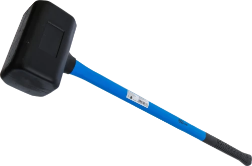 Műanyag kalapács | üvegszálas nyél | visszaütésmentes | Ø 105 mm | 4500 g