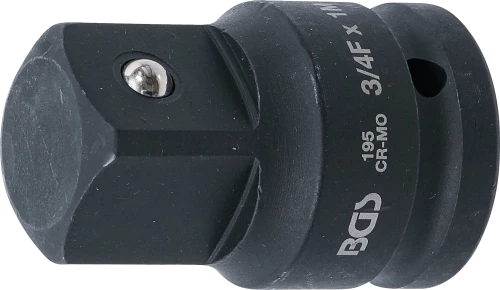 Levegős dugókulcs adapter | 20 mm (3/4") - 25 mm (1")