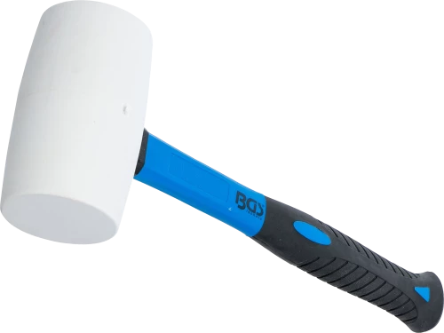 Gumikalapács | üvegszálas nyél | fehér fejű | Ø 64 mm | 750 g