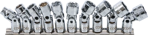 Kardáncsukló-készlet hatszögletű | 10 mm (3/8") | 10 - 19 mm | 10 darabos