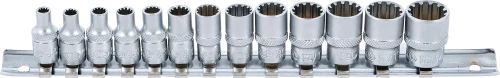 Dugókulcskészlet, Gear Lock | 6,3 mm (1/4") | 13 darabos