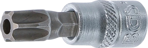 Behajtófej | 6,3 mm (1/4") | T-profil (Torx) T50 furattal