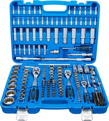 Dugókulcskészlet Gear Lock | 6,3 mm (1/4") / 10 mm (3/8") / 12,5 mm (1/2") | 192 darabos