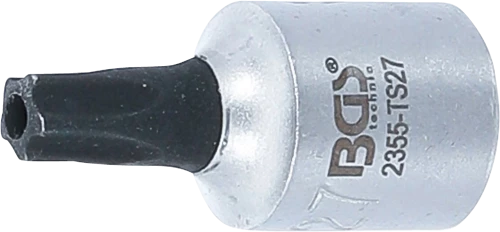 Behajtófej | 6,3 mm (1/4") | TS-profil (Torx Plus) TS27 furattal