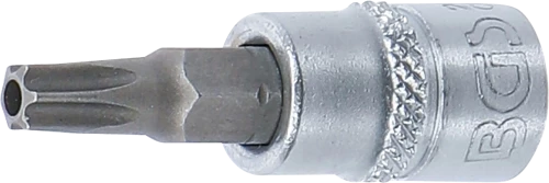 Behajtófej | 6,3 mm (1/4") | T-profil (Torx) T27 furattal