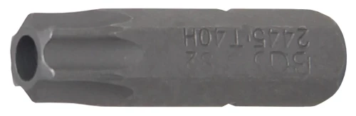 Behajtófej | Hossz 25 mm | Külső hatszögletű 6,3 mm (1/4") | T-profil (Torx) T40 furattal