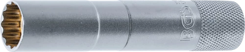 Gyújtógyertya kulcs mágnessel, tizenkétszögletű, hosszú | 10 mm (3/8") | 14 mm