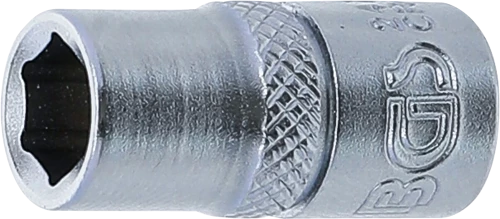 Dugókulcs, hatszögletű | 6,3 mm (1/4") | 7 mm