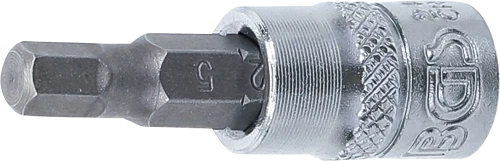 Behajtófej | 6,3 mm (1/4") | Belső hatszögletű 5 mm