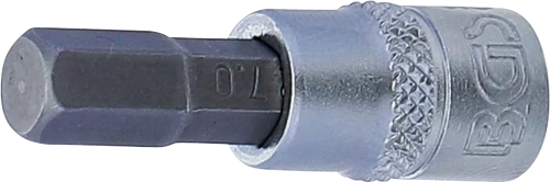 Behajtófej | 6,3 mm (1/4") | Belső hatszögletű 7 mm