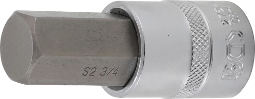 Behajtófej | 12,5 mm (1/2") | Belső hatszögletű 3/4"