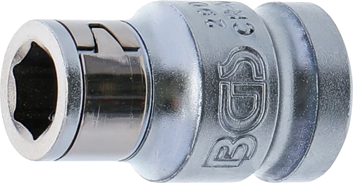 Golyós behajtófej-adapter | Belső négyszögletű kulcsnyílású elem 12,5 mm (1/2") | Belső hatszögletű 10 mm (3/8")