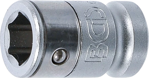 Golyós behajtófej-adapter | Belső négyszögletű kulcsnyílású elem 10 mm (3/8") | Belső hatszögletű 10 mm (3/8")