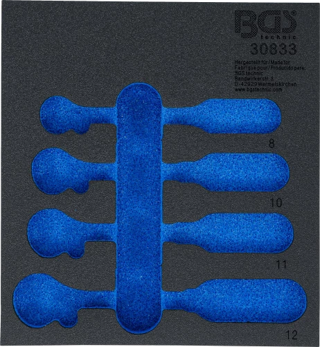 Műhelykocsi-betét 1/6 | üres | a BGS 30833-hez