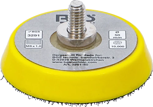 Tépőzáras tárcsa a BGS 3291-hez | Ø 50 mm