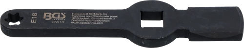 Nyomatékimpulzusos csillagkulcs | E-profil (Torx) | 2 ütőfelülettel | E18