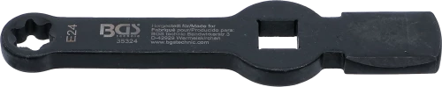 Nyomatékimpulzusos csillagkulcs | E-profil (Torx) | 2 ütőfelülettel | E24