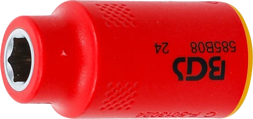 VDE dugókulcs hatszögletű | 10 mm (3/8") | 8 mm