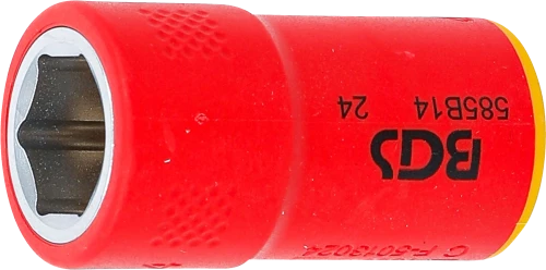 VDE dugókulcs hatszögletű | 10 mm (3/8") | 14 mm