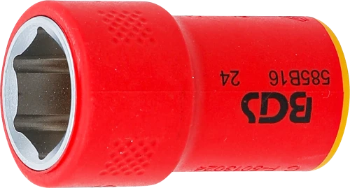 VDE dugókulcs hatszögletű | 10 mm (3/8") | 16 mm