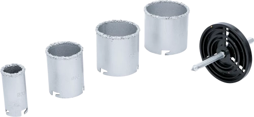 Csempe körkivágó készlet | 33 - 73 mm | 6 darabos