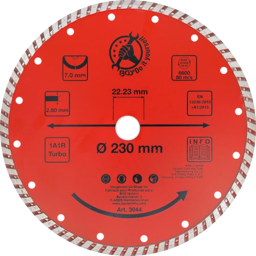 Turbo-vágókorong | Ø 230 mm