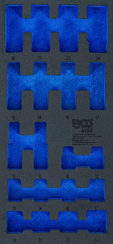 Műhelykocsi-betét 1/3 | üres | a BGS 4130-hez