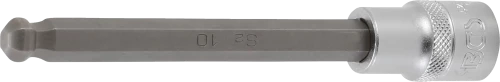 Behajtófej | Hossz 140 mm | 12,5 mm (1/2") | Belső hatszögletű gömbfejes 10 mm