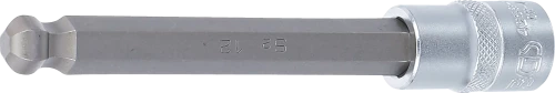 Behajtófej | Hossz 140 mm | 12,5 mm (1/2") | Belső hatszögletű gömbfejes 12 mm