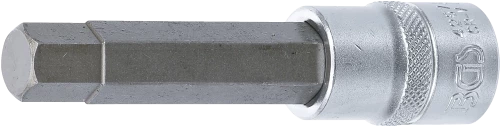Behajtófej | hossz 100 mm | 12,5 mm (1/2") | belső hatszögletű 13 mm