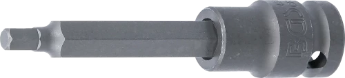 Levegős dugókulcs | Hossz 100 mm | 12,5 mm (1/2") | Belső hatszögletű 6 mm
