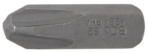 Behajtófej | Hossz 30 mm | Külső hatszögletű 8 mm (5/16") | Csillag PH4