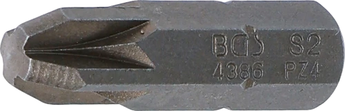 Behajtófej | Hossz 30 mm | Külső hatszögletű 8 mm (5/16") | Csillag PZ4