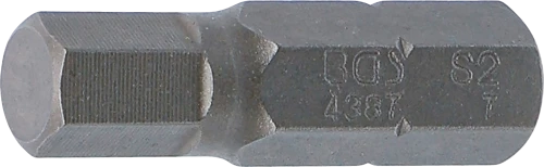 Behajtófej | Hossz 30 mm | Külső hatszögletű 8 mm (5/16") | Belső hatszögletű 7 mm