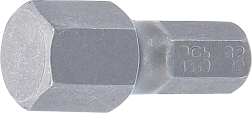 Behajtófej | Hossz 30 mm | Külső hatszögletű 8 mm (5/16") | Belső hatszögletű 12 mm