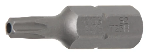 Behajtófej | Hossz 30 mm | Külső hatszögletű 8 mm (5/16") | T-profil (Torx) T25 furattal