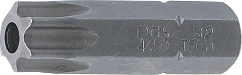 Behajtófej | Hossz 30 mm | Külső hatszögletű 8 mm (5/16") | T-profil (Torx) T50 furattal