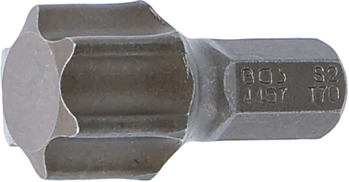 Behajtófej | Hossz 30 mm | Külső hatszögletű 8 mm (5/16") | T-profil (Torx) T70