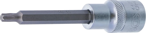 Behajtófej | Hossz 100 mm | 12,5 mm (1/2") | T-profil (Torx) T30