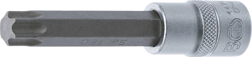 Behajtófej | Hossz 100 mm | 12,5 mm (1/2") | T-profil (Torx) T60
