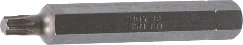 Behajtófej | Hossz 75 mm | Külső hatszögletű 10 mm (3/8") | T-profil (Torx) T30