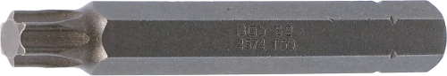 Behajtófej | Hossz 75 mm | Külső hatszögletű 10 mm (3/8") | T-profil (Torx) T50