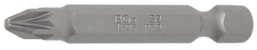 Behajtófej | Hossz 50 mm | Külső hatszögletű 6,3 mm (1/4") | Csillag PZ2