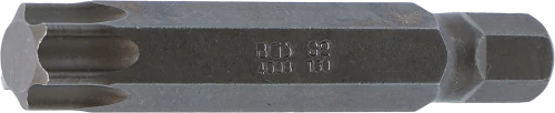 Behajtófej | Hossz 75 mm | külső hatszögletű 10 mm (3/8") | T-profil (Torx) T60