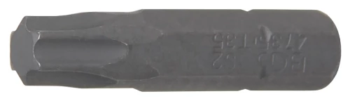 Behajtófej | Hossz 30 mm | Külső hatszögletű 6,3 mm (1/4") | T-profil (Torx) T35